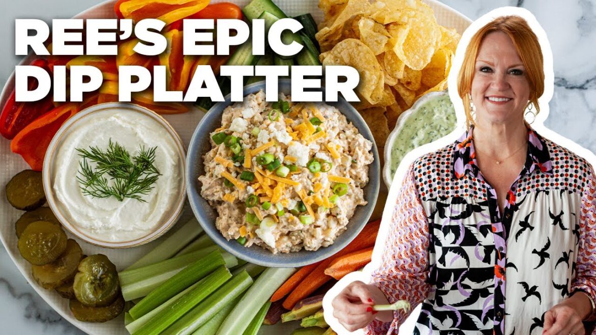 Ree Drummond’s Epic Dip Platter | The Pioneer Woman | Food Network Ree Drummond's Epic Dip Platter | The Pioneer Woman | Food Network