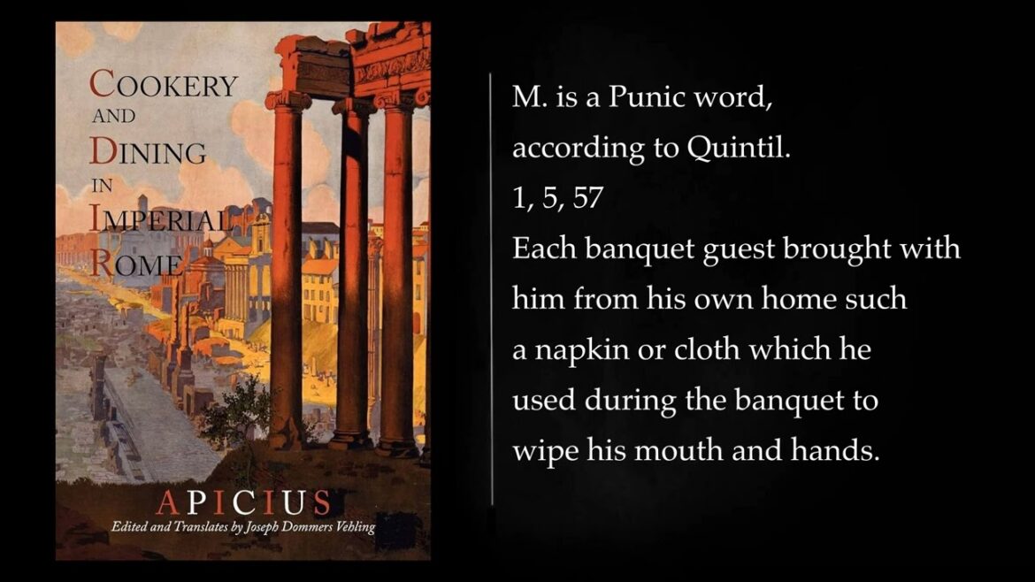 (2/2) COOKERY AND DINING IN IMPERIAL ROME by APICIUS. Audiobook - full length, free