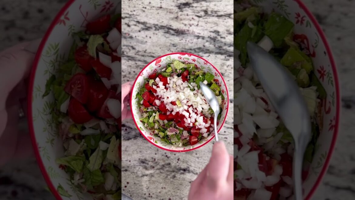 Everything Chopped Salad Everything Chopped Salad