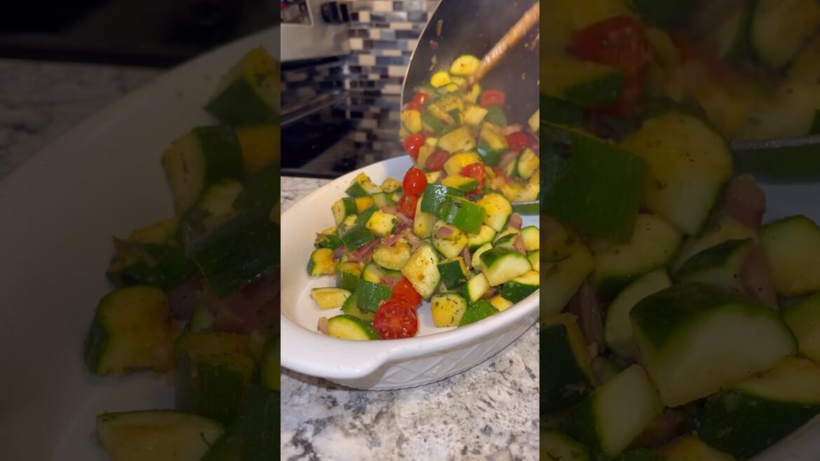Zucchini and Tomato Side Dish
