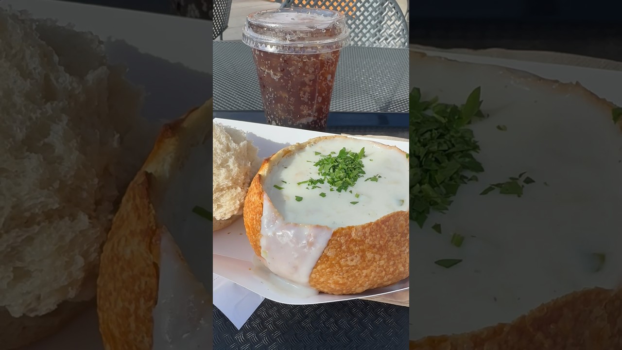 BAY AREA Delights Boudin Clam Chowder and Sourdough, A Culinary Must