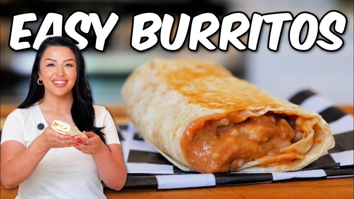 Burrito recipe video | bean burrito | How to make Burritos Burrito recipe video | bean burrito | How to make Burritos