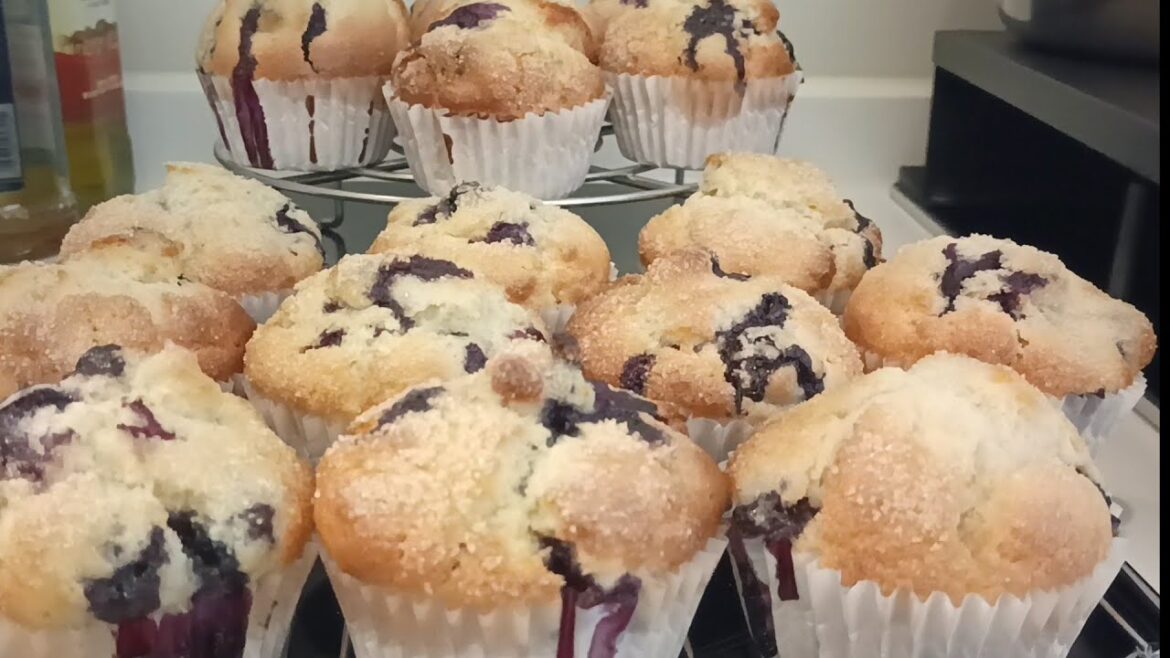 BLUEBERRY MUFFINS USING SELF RISING FLOUR
