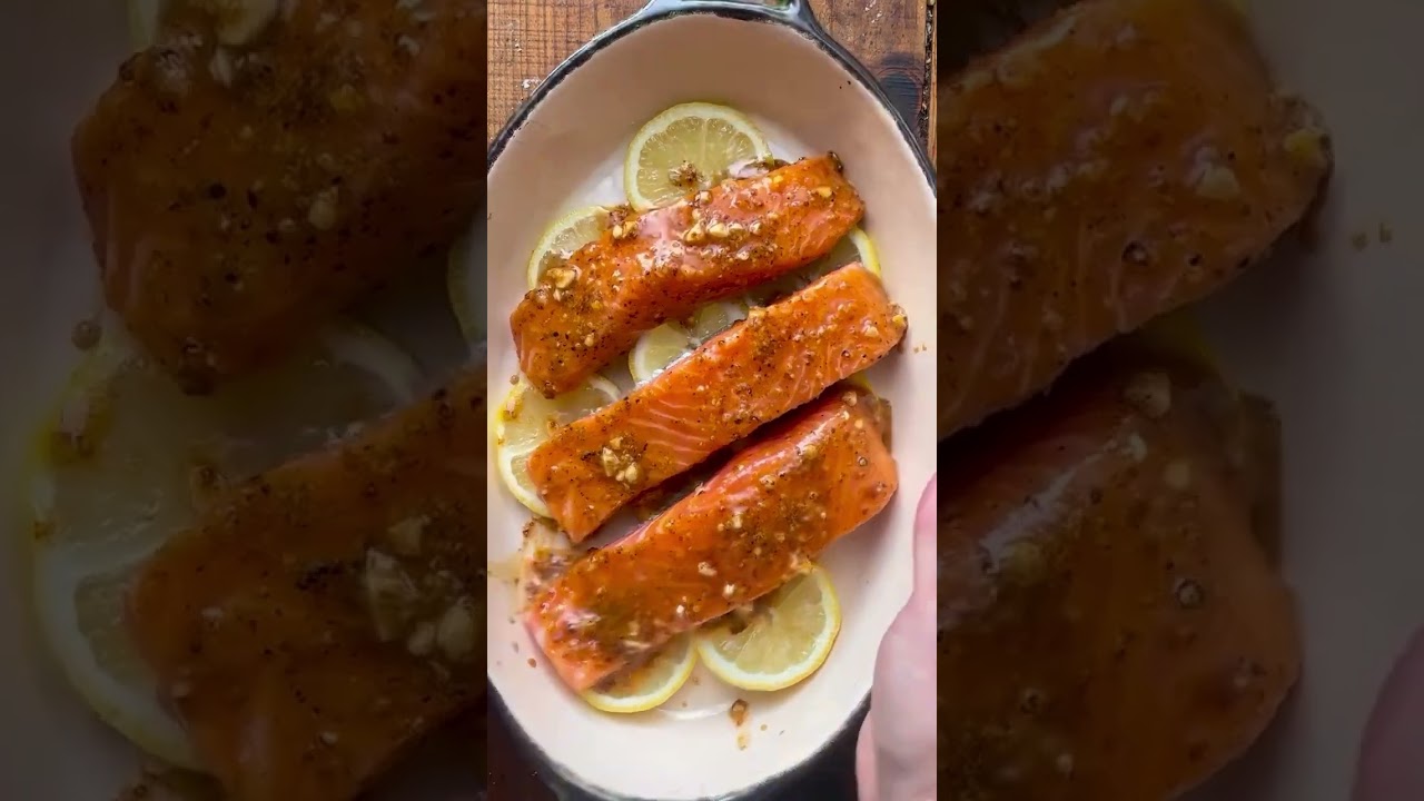 Baked Salmon Dish Recipe. Best baked salmon recipe in the world