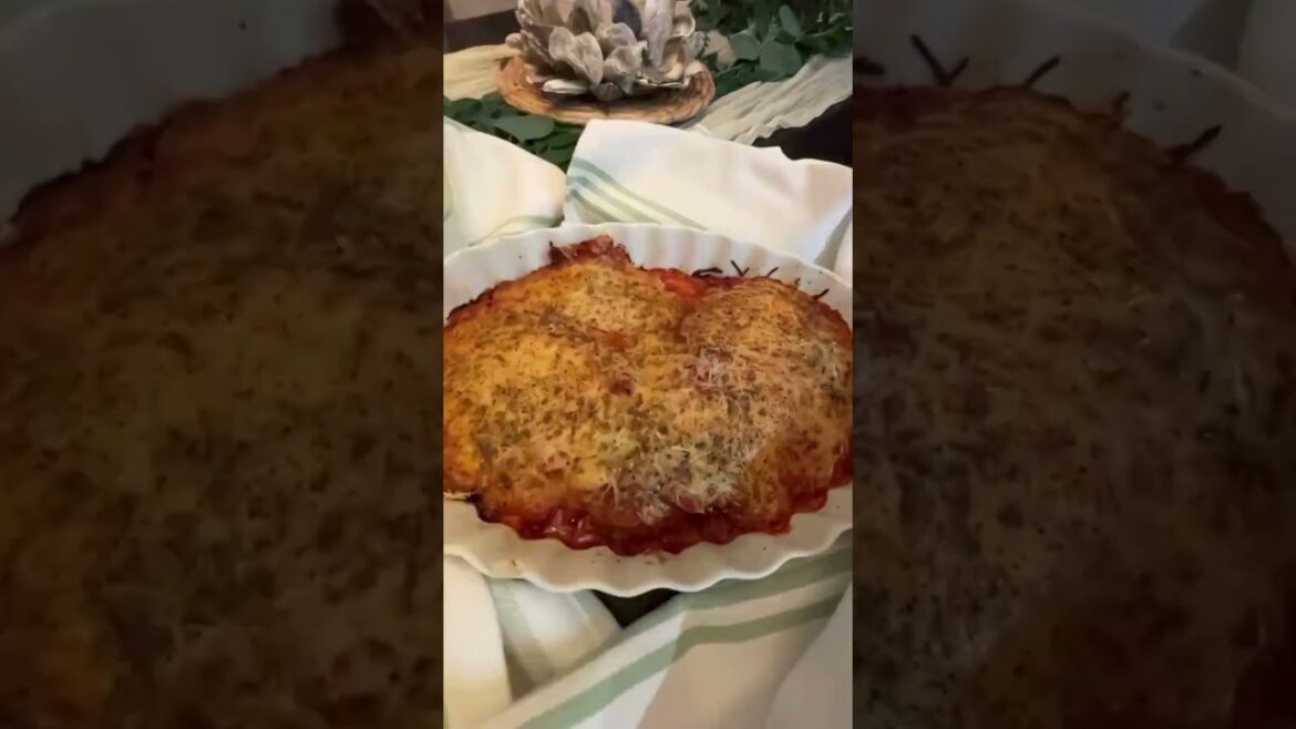 Easy Classic Gluten Free Baked Chicken Parmesan Recipe