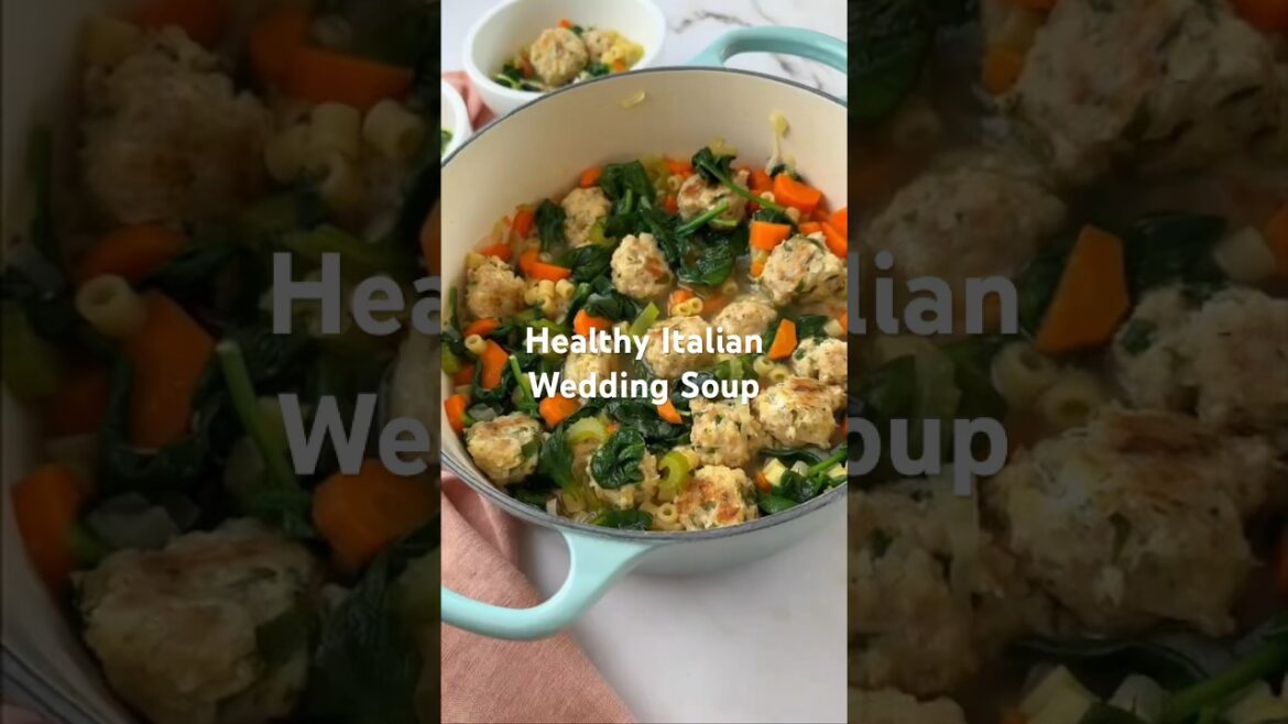 Healthy Italian wedding Soup