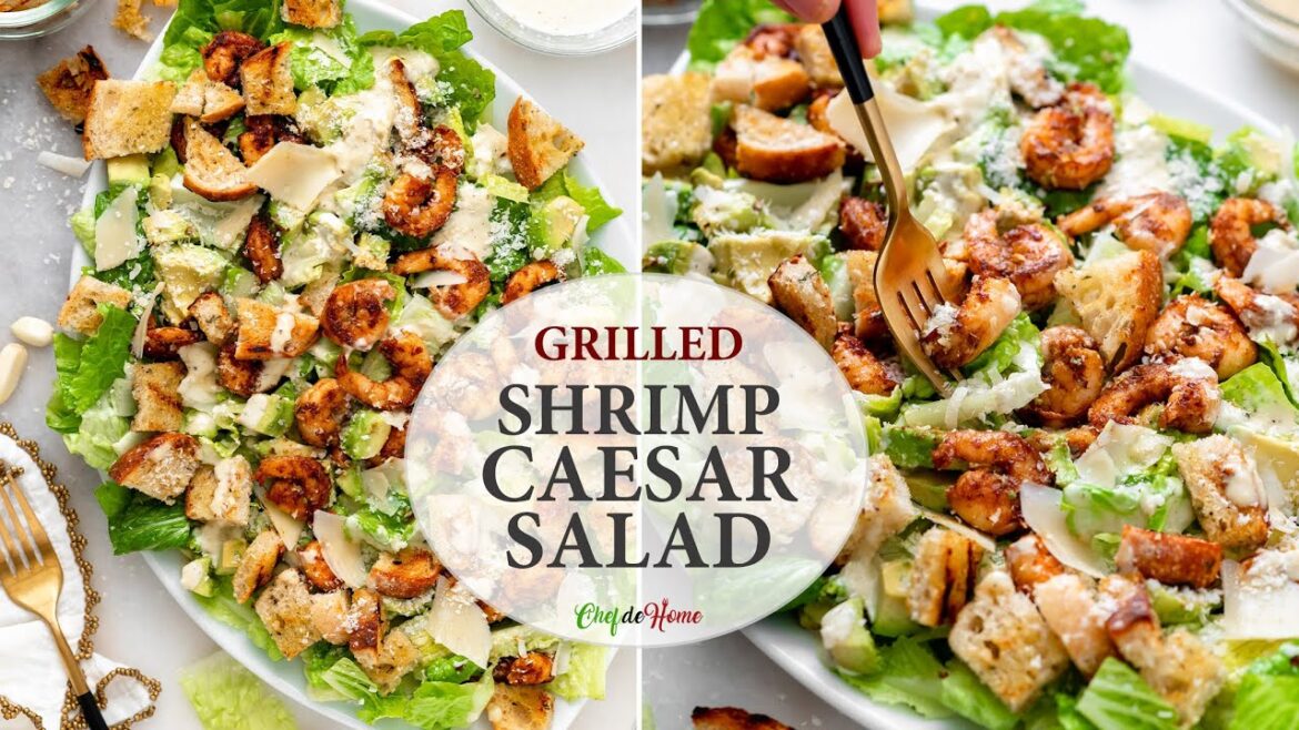 Shrimp Caesar Salad Shrimp Caesar Salad