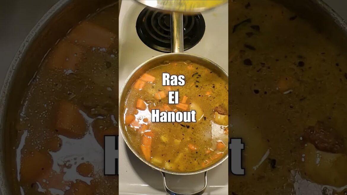 Eating My Way Around the World | Algerian Couscous w/ Lamb #algeria #food #africa