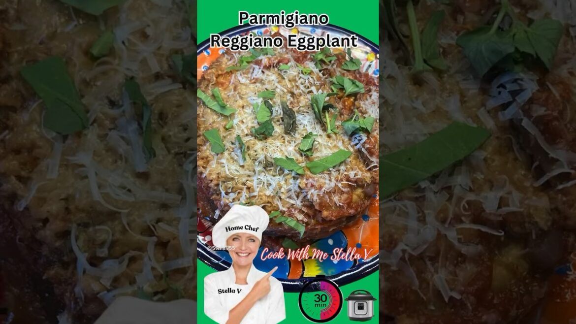 Amazing Easy To Prepare  Parmigiana Eggplant #easyinstantpotrecipes