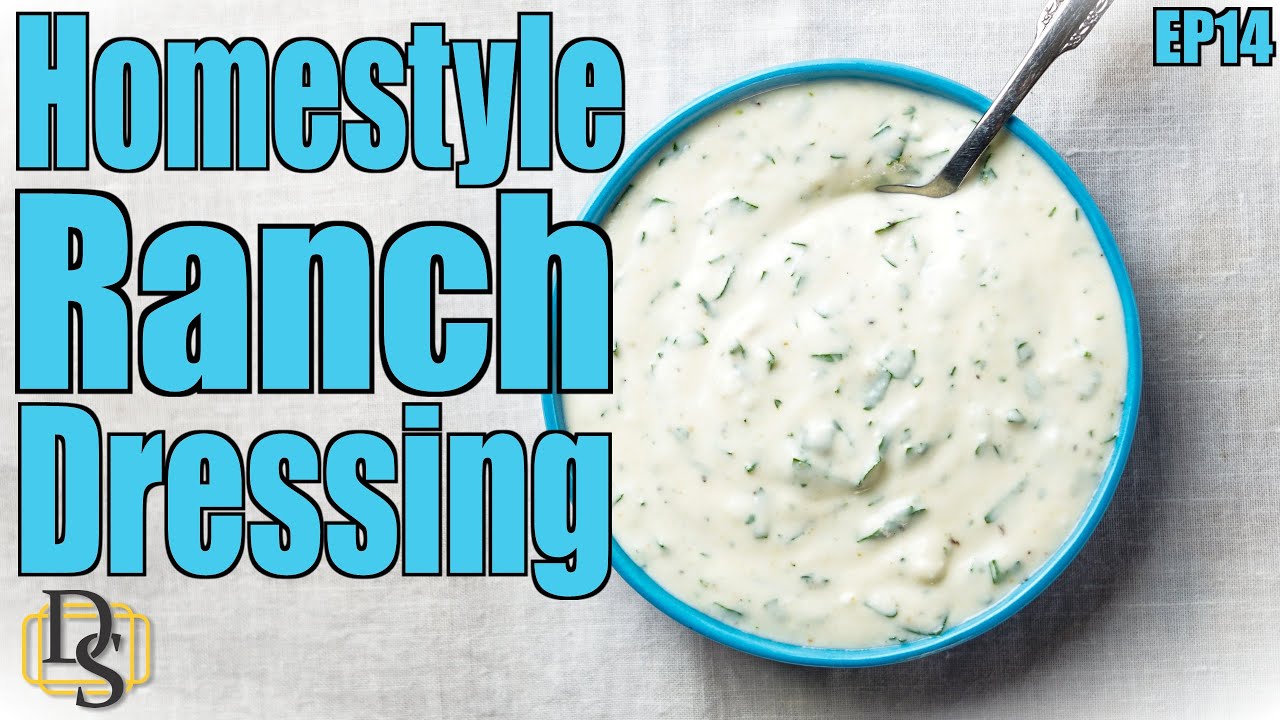Thick Homemade Ranch Dressing Recipe - Perfect and Quick Dressing ...