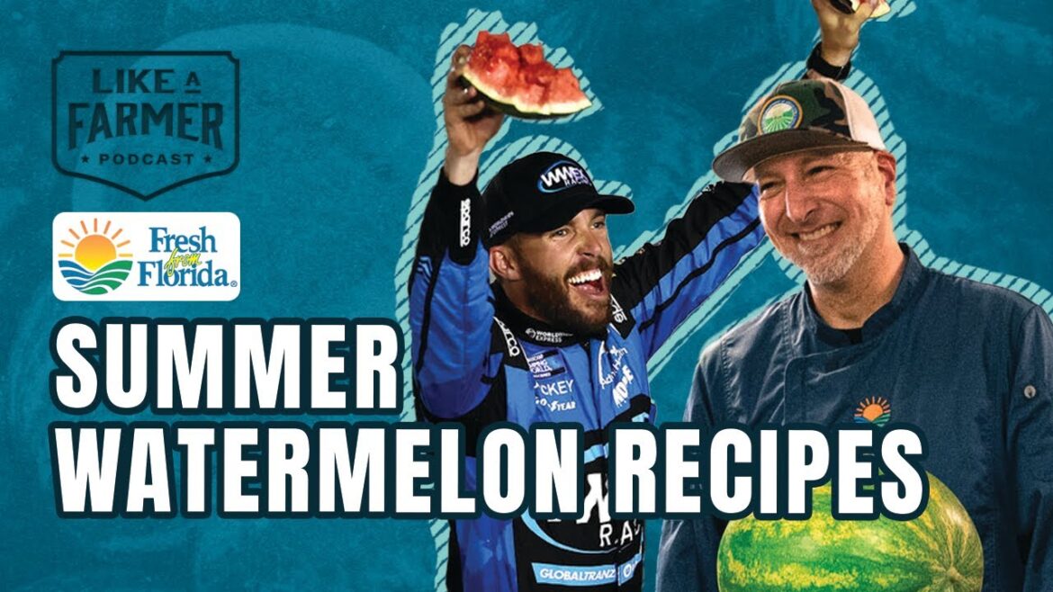 Top Watermelon Recipes with Ross Chastain (featuring Fresh From Florida’s Chef Justin Timineri) Top Watermelon Recipes with Ross Chastain (featuring Fresh From Florida's Chef Justin Timineri)