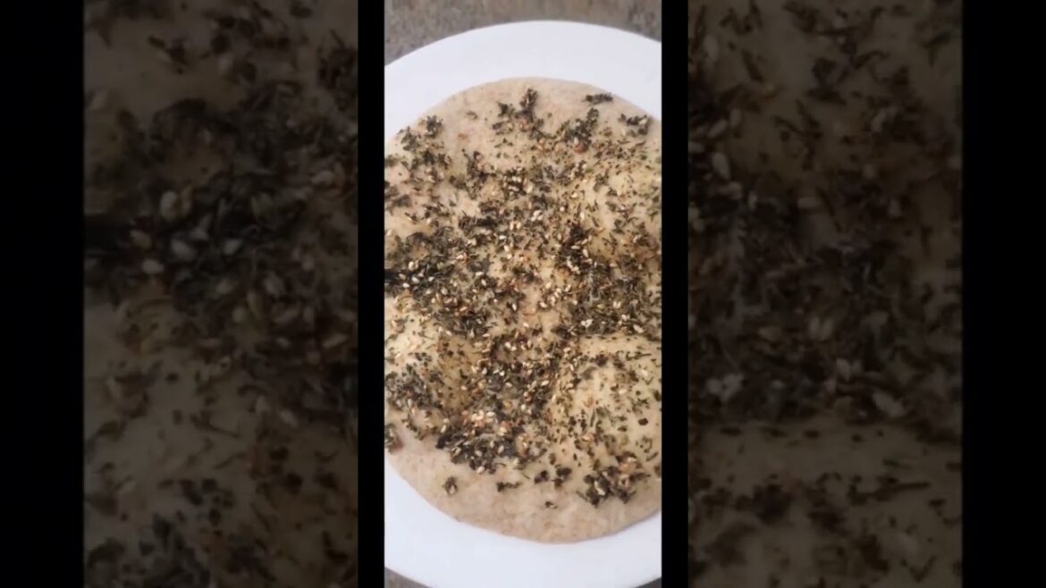 Middle Eastern Za'atar Bread