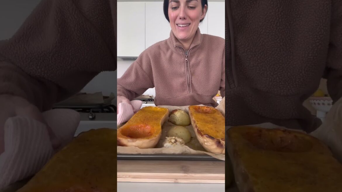 Roasted Pumpkin Soup - 30 days of family dinners on a budget