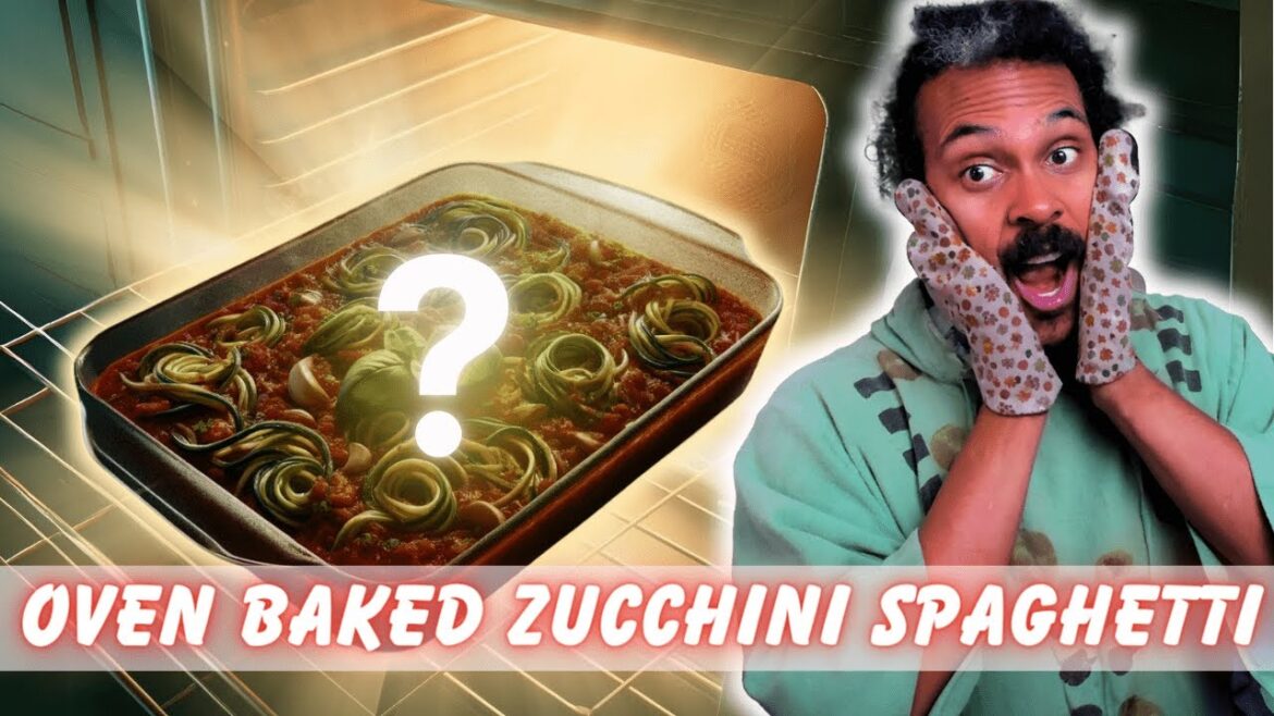Oven Baked Zucchini Spaghetti: A Tasty Solution for Hunger-Free Transition Diet