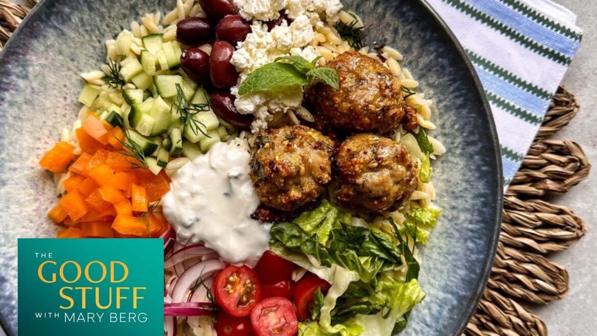 Mary's Recipe of the Day: Greek chicken meatballs  | The Good Stuff with Mary Berg
