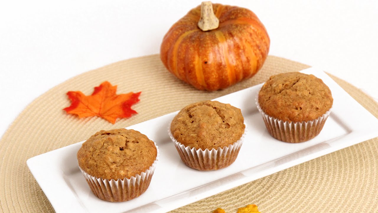 Granola Pumpkin Muffins Recipe Laura Vitale Laura in the Kitchen