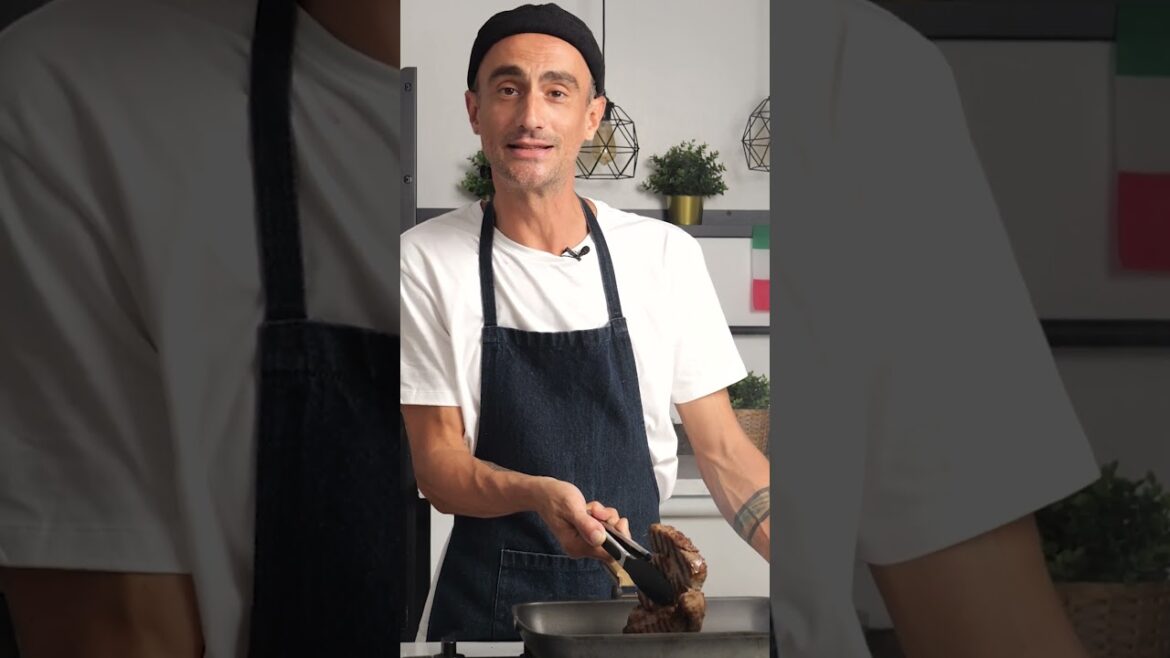 สเต็กเนื้อ หรือเนื้อย่างแบบอิตาเลียนแท้ๆ ทำไมทำแบบนี้