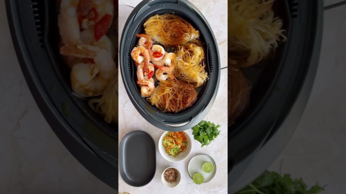 Thermomix Vietnamese Rice Noodle Salad | Free Recipe by alyce alexandra