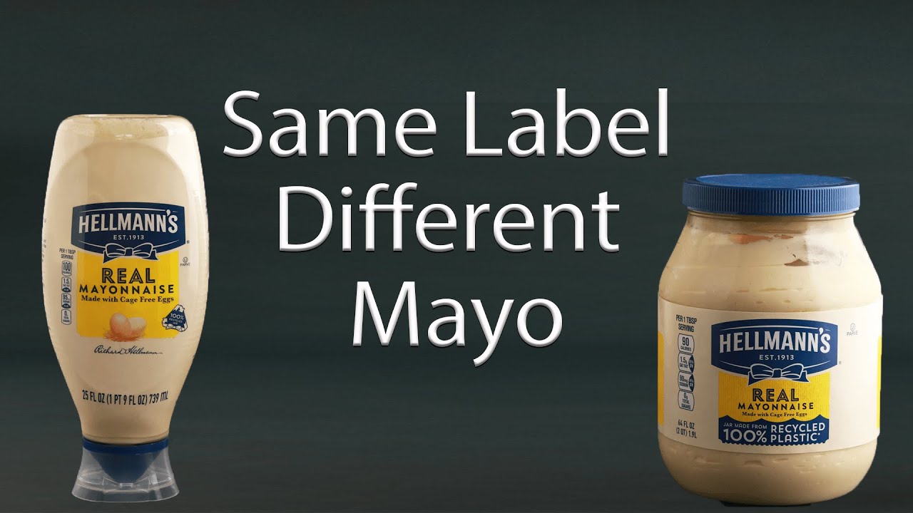 Hellmann’s Mayo Jar vs Bottle Showdown Dining and Cooking