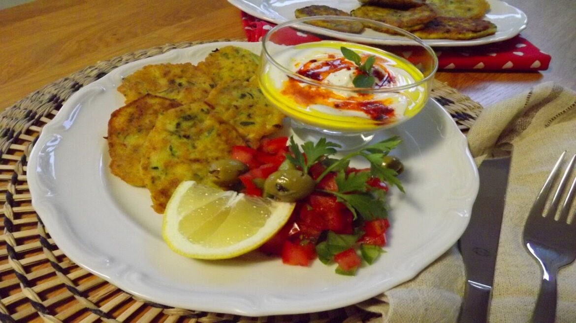 #Мюджвер - очень вкусные турецкие #драники / #Mücver - türkische #Zucchinipuffer - sehr lecker