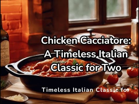 Chicken Cacciatore A Timeless Italian Classic for Two Chicken Cacciatore A Timeless Italian Classic for Two