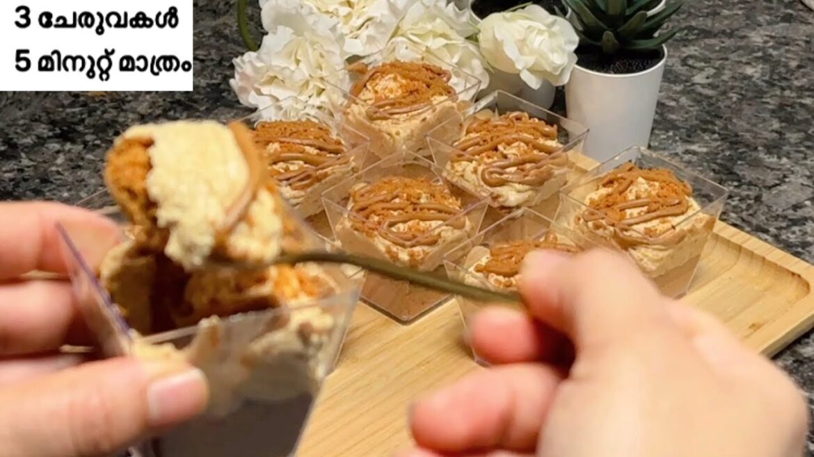 3 ingredients dessert Recipe! no oven! no eggs! no gelatin! no cornstarch! melts in mouth! Quick!