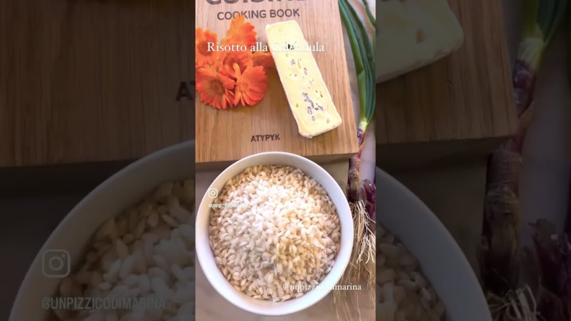 RISOTTO ALLA CALENDULA