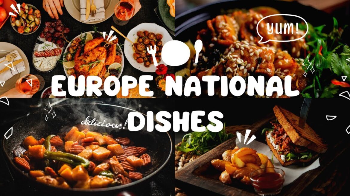 European Gastronomic Journey: National Treasures on the Plate