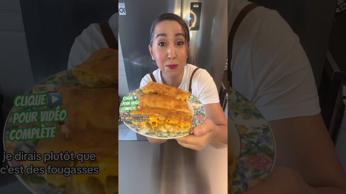 Fougasses oignons cheddar