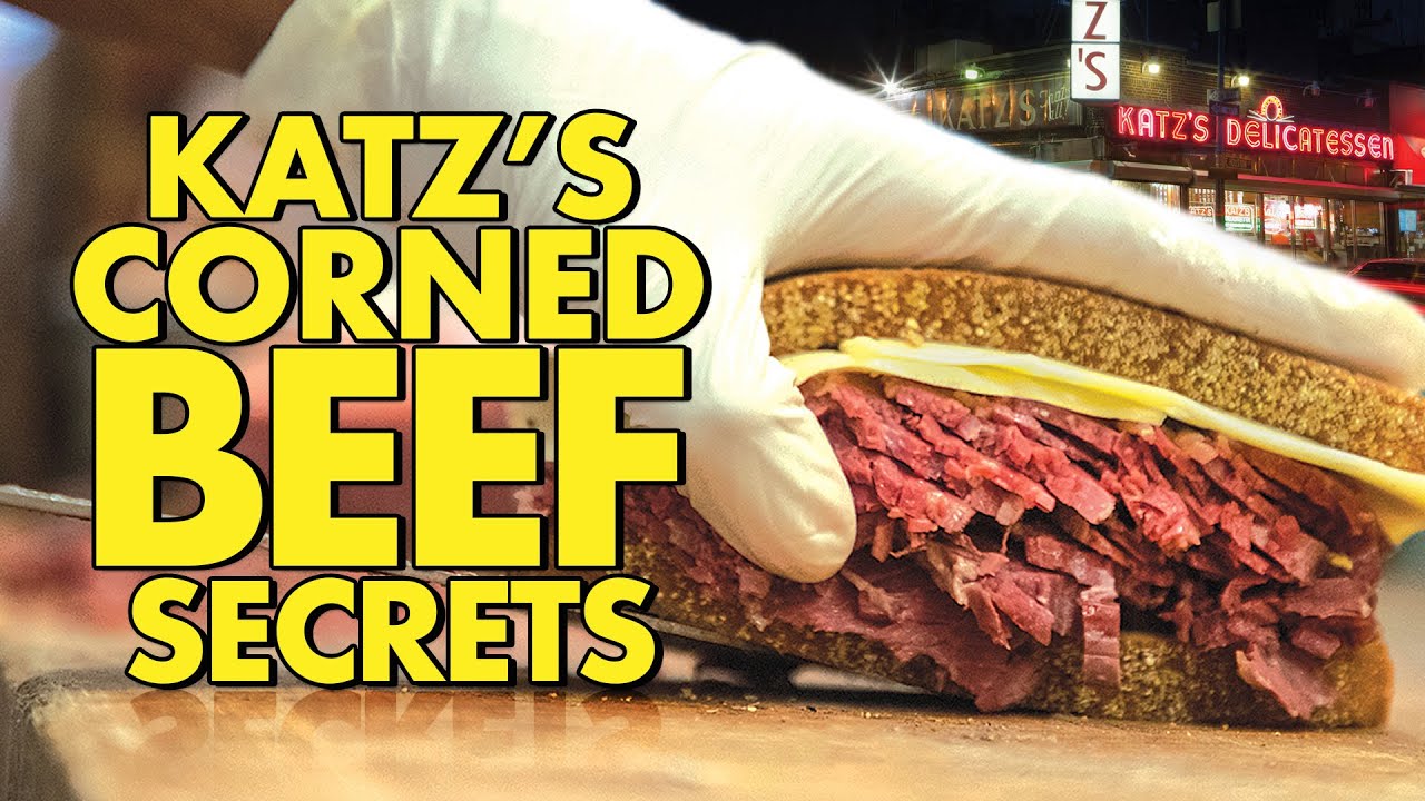 Katz's Corned Beef History Behind The Counter at Katz's Deli Dining