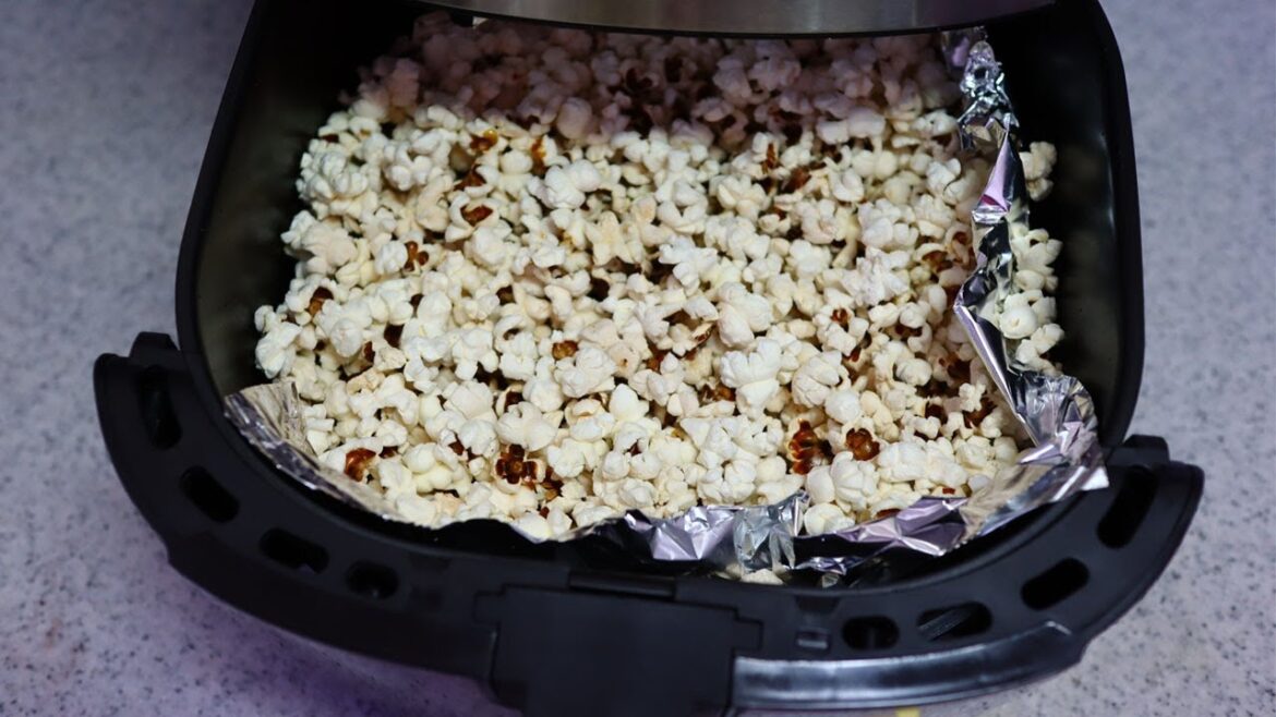 Air Fryer Popcorn Recipe | How To Make Popcorn In Airfryer Air Fryer Popcorn Recipe | How To Make Popcorn In Airfryer