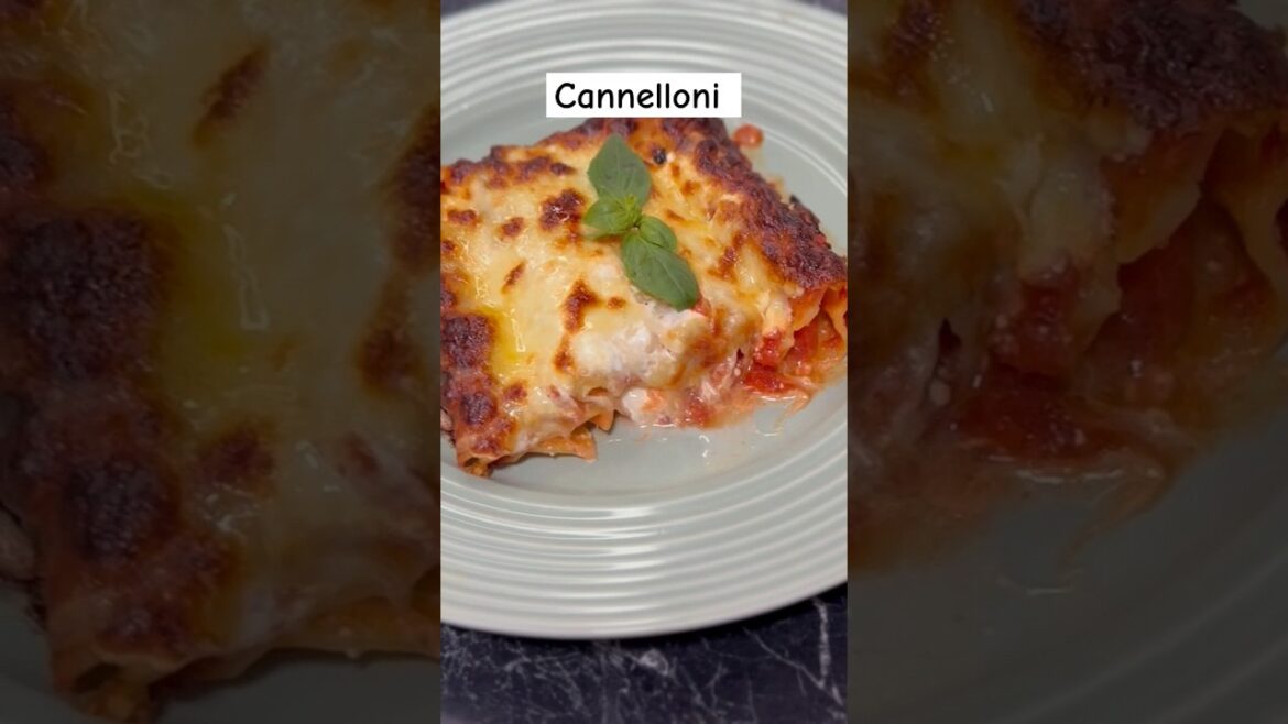 Cannelloni: A Special Recipe Worth Trying #cannelloni #cannellonirecipe #pasta #food