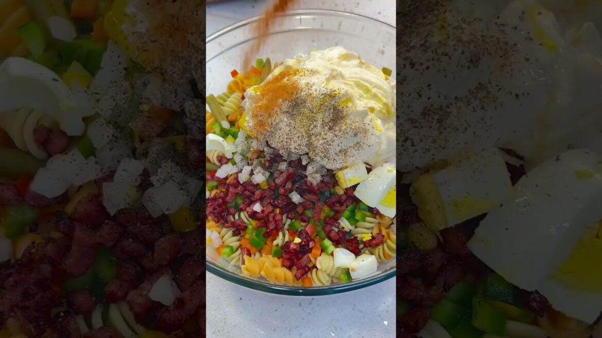 THE BEST PASTA SALAD  |JUST TELLY