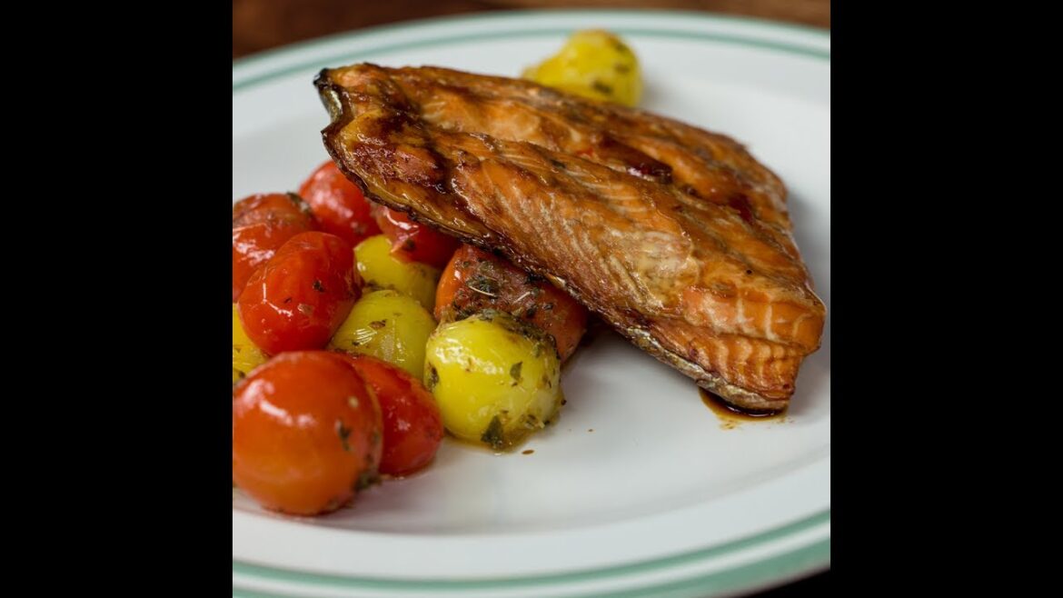 Honey and Soy Glazed Salmon Honey and Soy Glazed Salmon