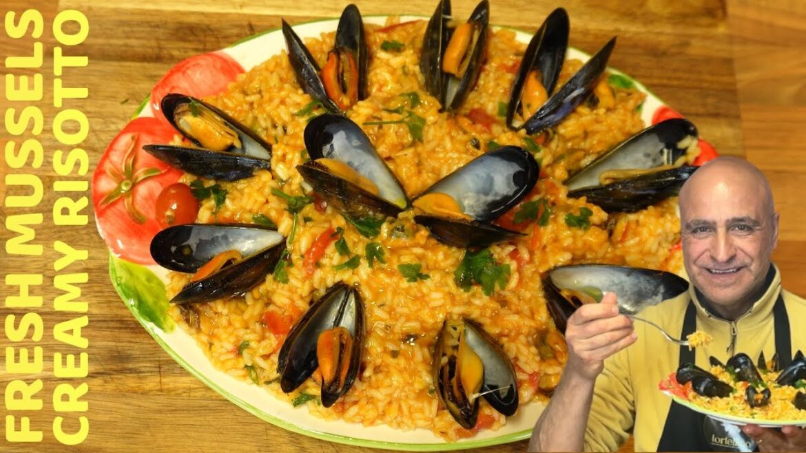 CREAMY FRESH SCOTTISH MUSSELS RISOTTO