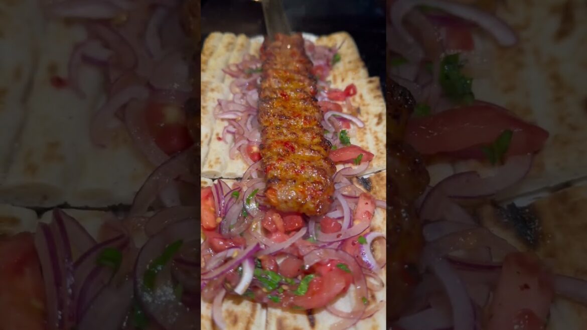 Sizzling Turkish Kebab