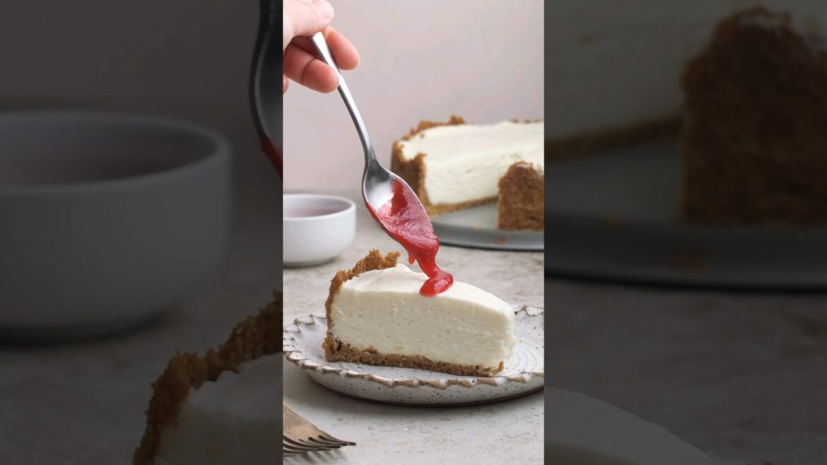 No-bake Greek yogurt cheesecake #nobakedessertrecipe