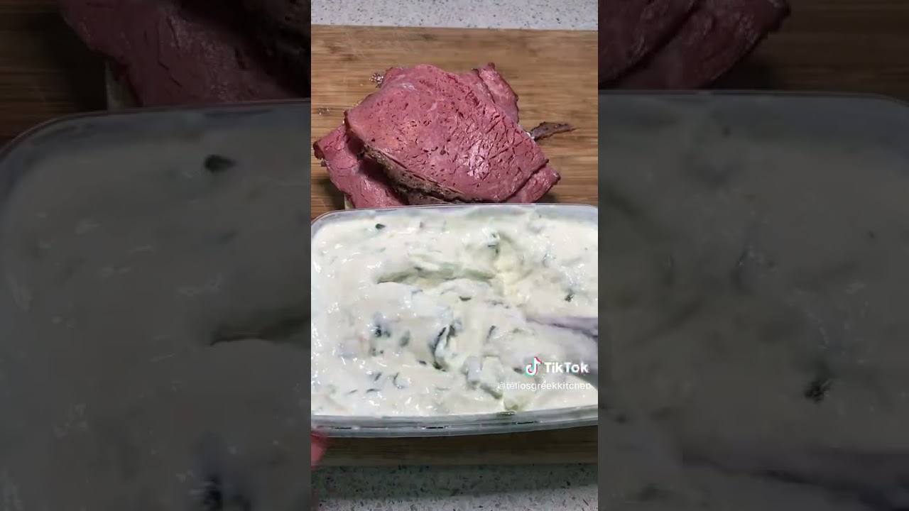 CT’s BEST Greek yogurt dips Horseradish Scallion is unbeatable