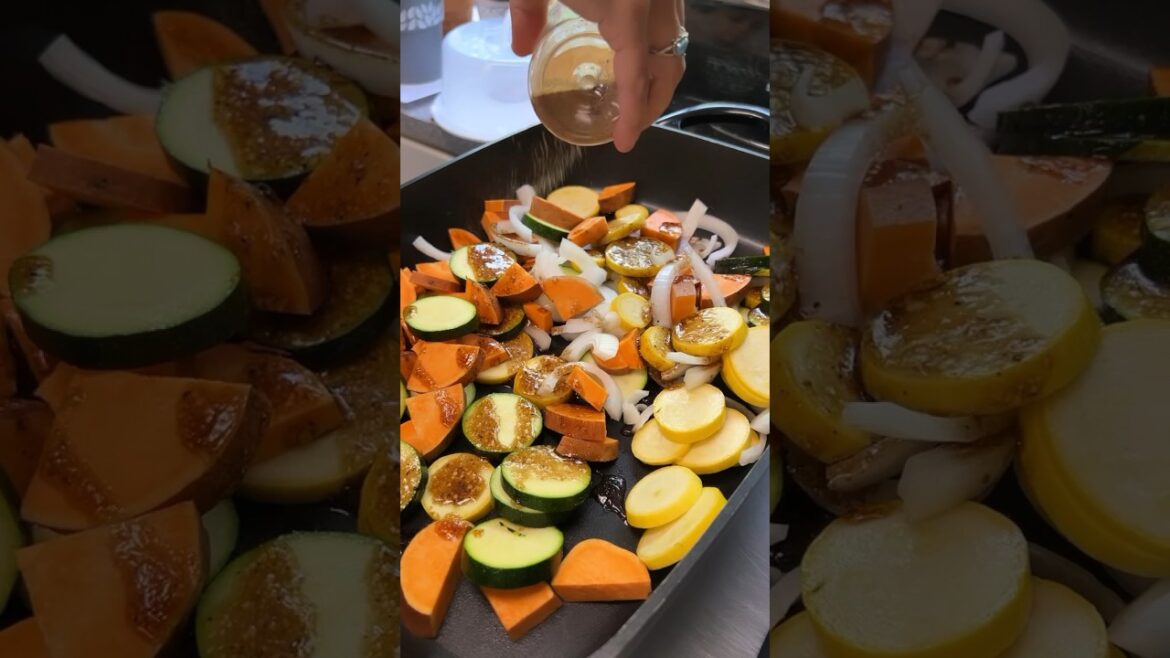 Grilled Veggies and Chicken