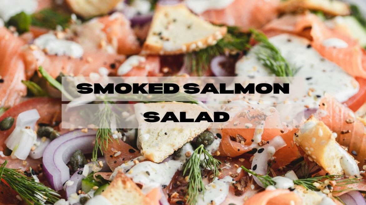 A Bagel With Lox, Transformed: Skinny Smoked Salmon Salad That Tastes Better Than The Original A Bagel With Lox, Transformed: Skinny Smoked Salmon Salad That Tastes Better Than The Original