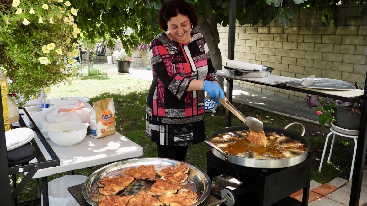Mahi Biryan w/Fresh Salad – ماهی بریان وسلاد مزه دار Mahi Biryan w/Fresh Salad - ماهی بریان وسلاد مزه دار