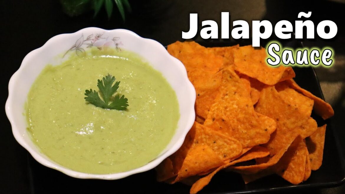 The BEST SAUCE to put on EVERYTHING ll Jalapeño Sauce ll