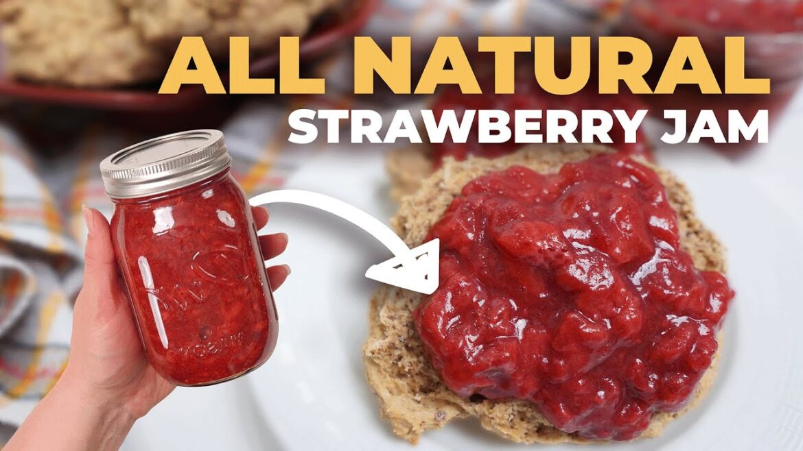 How to Make Sugarless STRAWBERRY JAM » No Pectin. No Sugar. How to Make Sugarless STRAWBERRY JAM » No Pectin. No Sugar.