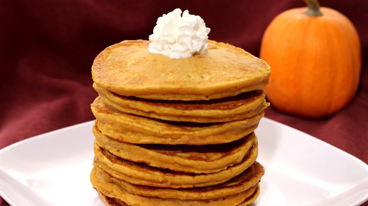 Pumpkin Pancakes Recipe - Amy Lynn's Kitchen
