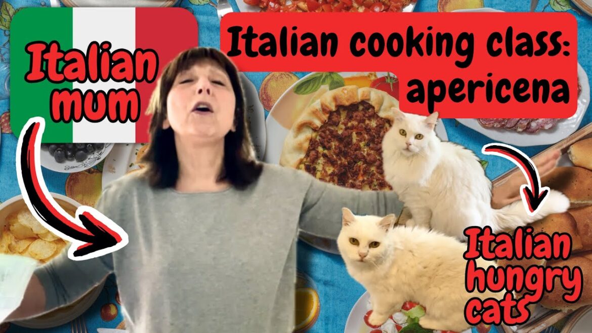 Apericena | Italian cooking class with an Italian mum | Learn Italian by listening with vlogs Apericena | Italian cooking class with an Italian mum | Learn Italian by listening with vlogs