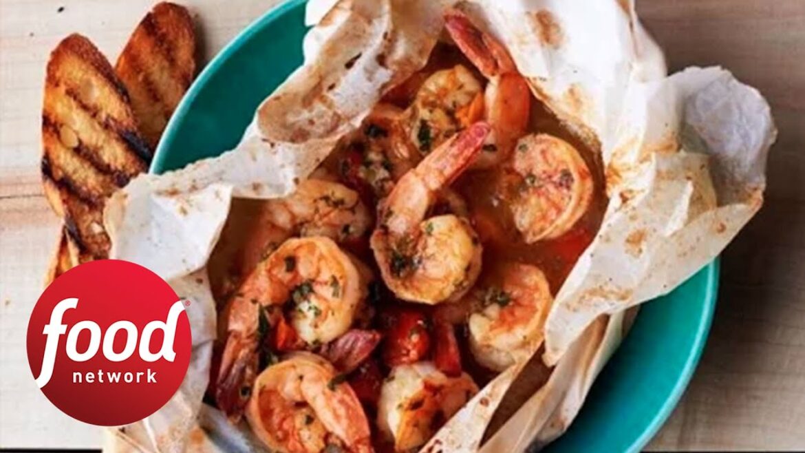 Lemon-Herb Shrimp Packets | Food Network