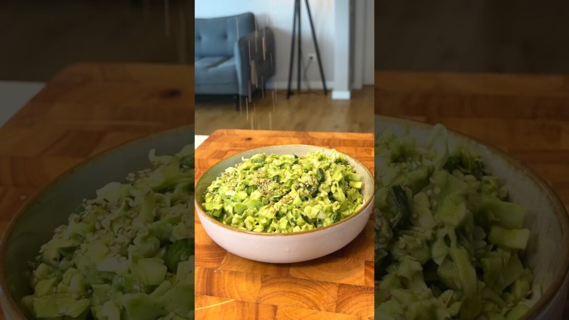 Addicting Green Cabbage Salad - Quick & Easy