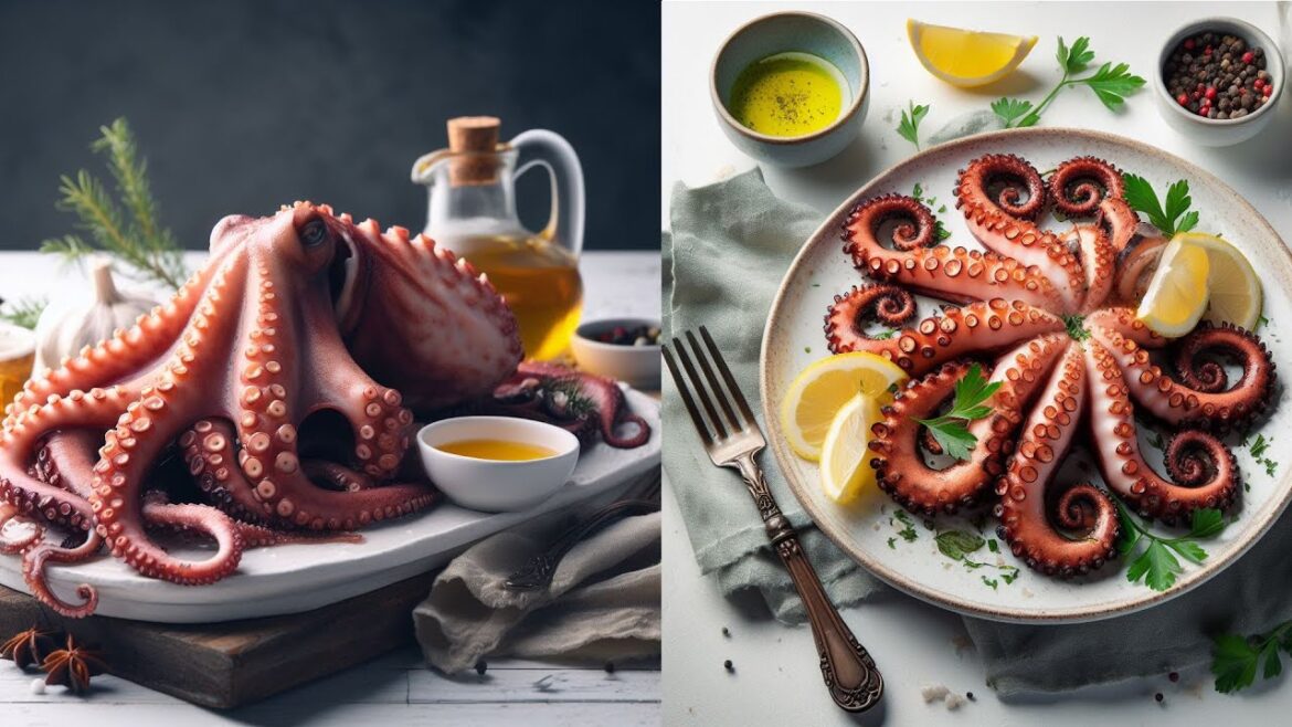 Octopus with Vinegar in Olive Oil Octopus with Vinegar in Olive Oil