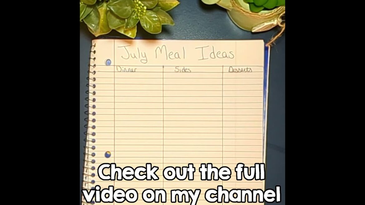 Fellow Youtuber Recipe Extravaganza Meal Plan #shorts Fellow Youtuber Recipe Extravaganza Meal Plan #shorts