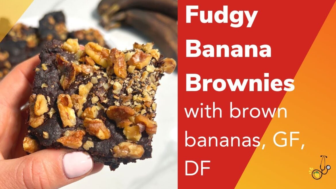 Brown Banana Fudgy Brownies – STOP THROWING OUT THOSE BANANAS! Brown Banana Fudgy Brownies - STOP THROWING OUT THOSE BANANAS!